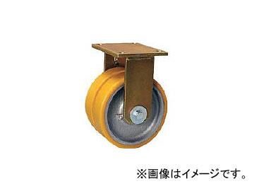 シシクアドクライス/SISIKU 重荷重用キャスター 固定 150径 ウレタン車輪 BSDGTH150K35