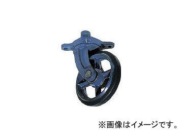 京町産業車輌/KYOMACHI 鋳物製自在金具付ゴム車輪 150mm AJ150(1074954) JAN：4562121871519