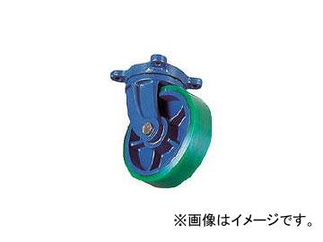 京町産業車輌/KYOMACHI ダクタイル自在金具付ウレタン車輪 FHJ250X75