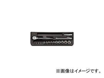 京都機械工具/KTC 6.3sq.ソケットレンチセット［13点］ TB210(3839184) JAN：4989433140476の通販は