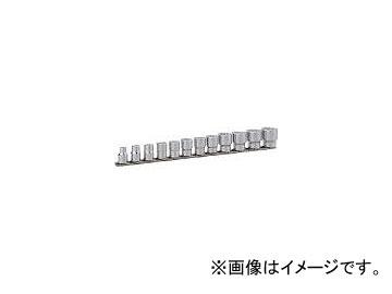 前田金属工業/TONE ソケットセット(12角・ホルダー付) 12pcs HD312A(3964418) JAN：4953488282290