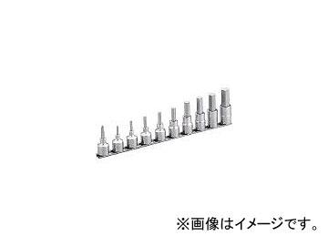 前田金属工業/TONE ヘキサゴンソケットセット(ホルダー付) 10pcs HH410(3698467) JAN：4953488017472の通販は