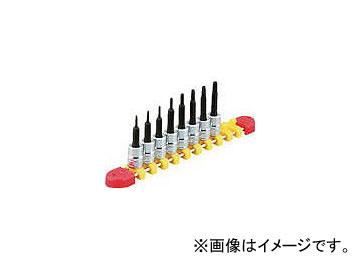 KTC 6.3SQ ロングイジリドメトルクスビットセット TBT2L08TH TBT2L08TH 6.3SQ ロングイジリドメトルクスビットセット KTC 片頭