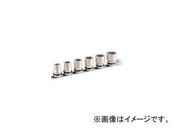 前田金属工業/TONE インパクト用ソケットセット(ホルダー付) 6pcs HNV406S(3876594) JAN：4953488269017