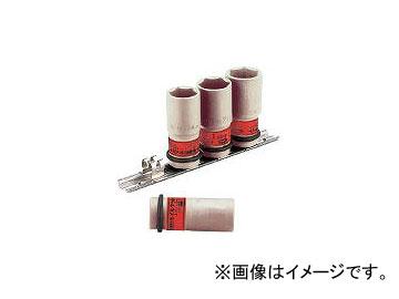 前田金属工業/TONE インパクト用薄形ホイルナットソケットセット(ホルダー付) 4pcs HA404N(3964353) JAN：4953488148060