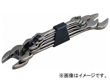 トラスコ中山/TRUSCO 両口スパナセット 6丁組Cセット TDS6SC(3014088) JAN：4989999235494の通販は