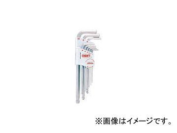 エイト/EIGHT 六角棒スパナ テーパーヘッド セミロング セット TMS9(4012836) JAN：4984798000229