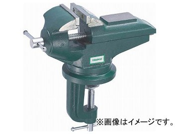 トラスコ中山/TRUSCO 回転式ベンチバイス 60mm BV65SN(3016951) JAN:4989999435238の通販は