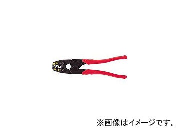 ロブテックス/LOBSTER 裸圧着端子用圧着工具 使用範囲1.25・2・5.5・8 AK15A(1611372) JAN：4963202045087の通販は
