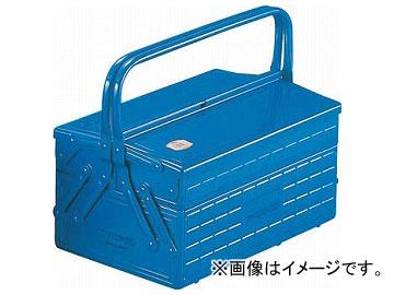トラスコ中山/TRUSCO 3段式工具箱 352×220×343 ブルー GT350B(1214179) JAN：4989999700817の通販は