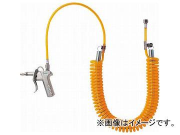 トラスコ中山/TRUSCO スプリング式ウレタンコイルホース ダスターセット 2m TD75SC3S(2314606) JAN：4989999339093