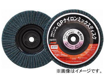 トラスコ中山/TRUSCO GPナイロンミックスディスク ねじ込み φ100 5個入 600＃ GPNM100AL 600(2756153) JAN：4989999167474