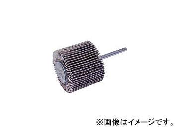 柳瀬/YANASE 軸付フラップホイール 30×25×3 ＃80 UF302535(4128222) JAN：4949130101637 入数：10本