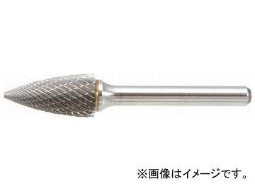 トラスコ中山/TRUSCO 超硬バー トンガリ型 φ12.7×刃長25×軸6 ダブルカット TB4C127(3447464) JAN：4989999110289