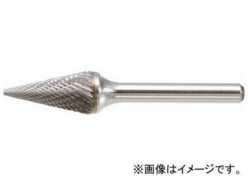 トラスコ中山/TRUSCO 超硬バー テーパー型 φ12.7(28°)×刃長22×軸6 ダブル TB5C127(3447511) JAN：4989999110333