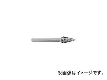 スーパーツール/SUPER TOOL 超硬バーシャンク径6ミリ(円錐型)ダブルカット(刃径：12.7) SB5C05(2818825) JAN：4967521220736の通販は