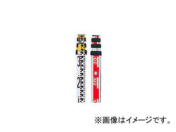 ムラテックKDS/MURATEC K型アルミスタッフ5m4段 K542W(2197235) JAN：4954183109868