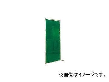 吉野/YOSHINO 遮光フェンスアルミパイプ 1×2 接続キャスター グリーン YS12JCG(3528588) JAN：4571163731262