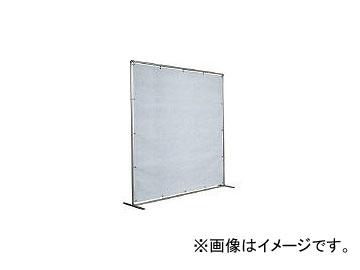 吉野/YOSHINO 火花用衝立アルミパイプ 2×2 単体固定 YS22SFBW(3528910) JAN：4571163731620