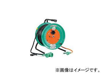 日動工業/NICHIDO 電工ドラム 防雨防塵型びっくリール100V アース付 30m RBWE30S(1255771) JAN：4937305002322
