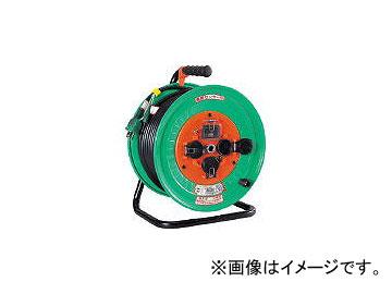 日動工業/NICHIDO 電工ドラム 防雨防塵型100Vドラム アース漏電しゃ断器付 30m NWEB33(1255878) JAN：4937305013045の通販は
