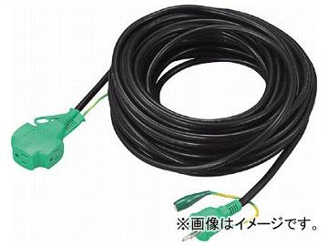 トラスコ中山/TRUSCO トリプルポッキン延長コード 極太ソフト電線 ブラック TTP20E BK(2562537) JAN：4989999509076