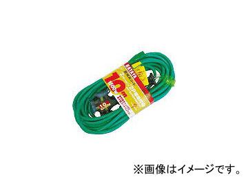 ハタヤリミテッド/HATAYA 2P接地付延長コード 10m アースグリーン SX103KG(3704556) JAN：4930510419121