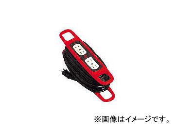 日動工業/NICHIDO ハンドリール 100V 2芯×10m 黒 HR104BO(1645099) JAN：4937305011713の通販は