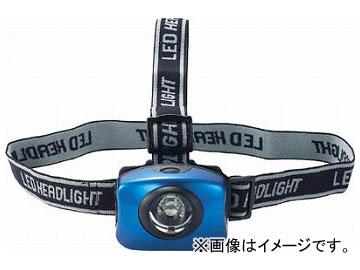 トラスコ中山/TRUSCO アルミ強力LEDヘッドライト(ブルー) THLX2213AB(3292517) JAN：4989999041439