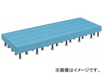 トラスコ中山/TRUSCO 樹脂ステップ高さ調節式側板付600×1800 DS6018HG(4163613)