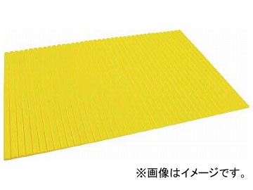トラスコ中山/TRUSCO 波型クッション 1200×1800 黄 TNC1218Y(3747816) JAN：4989999035575の通販は 12,936円