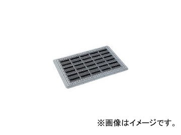 山崎産業/YAMAZAKI コンドル (屋外用マット)エバックブラシハードマットYL #6 グレー F1176 GY(5011647) JAN:4903180309801の通販は
