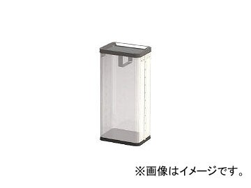 ぶんぶく/BUNBUKU 中身の見えるゴミ箱 角型ロータリー屑入れ RSMP01(4078772) JAN:4976511128068の通販は