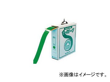 日本緑十字社 GTH-501G 再剥離タイプ 50mm幅×100m 緑色 149032(3632008