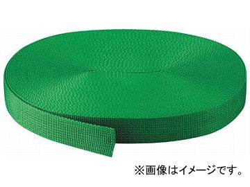 トラスコ中山/TRUSCO PPベルト幅40mm×長さ20m 緑 PPB4020 GN(5113997) JAN：4989999230314の通販は