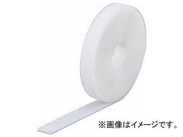 トラスコ中山/TRUSCO マジック結束テープ 両面 白 20mm×25m MKT20250W(4089928) JAN：4989999176308