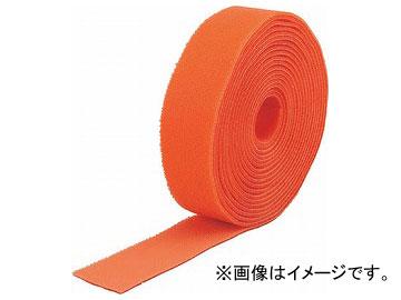 トラスコ中山/TRUSCO マジックバンド結束テープ 両面 幅40mm×長さ5m オレンジ MKT4050OR(3619699) JAN：4989999098396