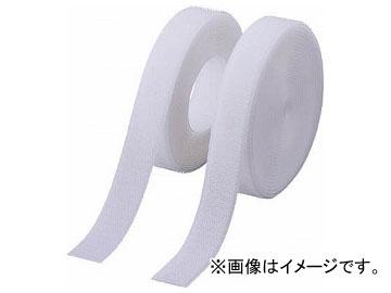 トラスコ中山/TRUSCO 面ファスナー 縫製タイプ 25mm×5m 白 TMSH255W(3897214) JAN：4989999048551