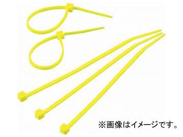 トラスコ中山/TRUSCO ケーブルタイ 幅7.6mm×長さ380mm最大結束φ108 黄 TRCVR380 Y(3842096) JAN：4989999038415