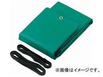 トラスコ中山/TRUSCO トラックシートα 1t用 幅2100mm×長さ3.1m 緑 TS1TA GN(1260901) JAN：4989999802016の通販は