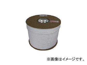 ユタカメイク/YUTAKAMAKE ポリエステルロープドラム巻 6φ×200m PRS10(3708853) JAN：4903599062953