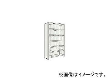 トラスコ中山/TRUSCO 軽量棚 縦仕切付 W875×D300×H2100 3列6段 73V37 NG(5039550) JAN：4989999724189の通販は 32,802円