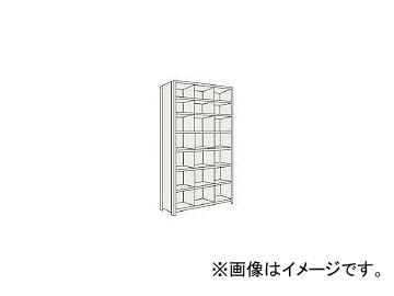 トラスコ中山/TRUSCO 軽量棚 縦仕切付 W875×D450×H2100 3列7段 73X38 NG(5022797) JAN：4989999724356の通販は