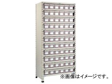 トラスコ中山/TRUSCO 軽量棚 875×450×H1800 樹脂引出NG 小×66 63X812E11 NG(5105269) JAN：4989999723663