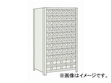 トラスコ中山/TRUSCO 軽量棚 875×450×H1800 スチール引出 小×54 大×6 63X812A9B2 NG(5103461) JAN：4989999723601の通販は
