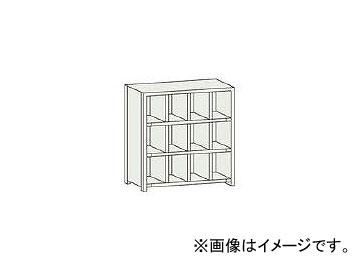 トラスコ中山/TRUSCO KA型区分棚コボレ止め付 889×214×H927 4列3段 KA4033(5041139) JAN：4989999710281