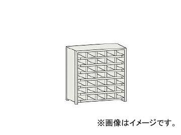 トラスコ中山/TRUSCO KA型区分棚コボレ止め付 889×214×H927 5列7段 KA5073(5041511) JAN：4989999710472