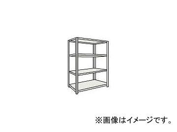 トラスコ中山 M3型中量棚 1800×721×H1500 4段 単体 NG M35674 NG(5059429)