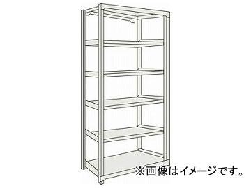 トラスコ中山 M3型中量棚 900×471×H2400 6段 単体 NG M38356 NG(3515770)の通販は
