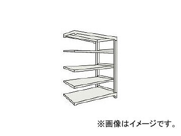 トラスコ中山/TRUSCO M5型中量棚 1800×921×H1800 5段 連結 NG M56695B NG(5091233) JAN：4989999735208